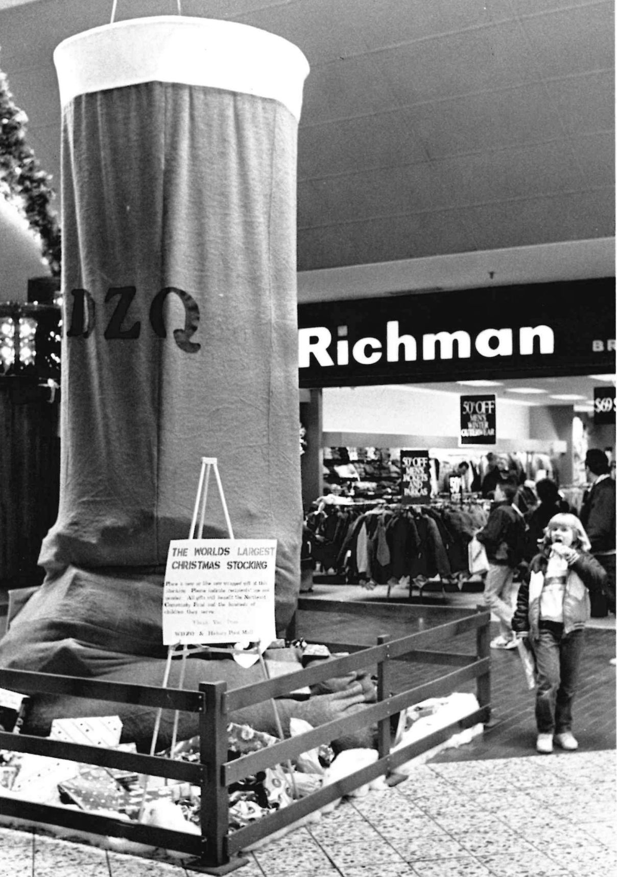 World's largest stocking